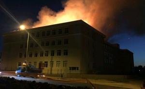 Edirne Akmercan Anadolu İmam Hatip Lisesi’nde yangın